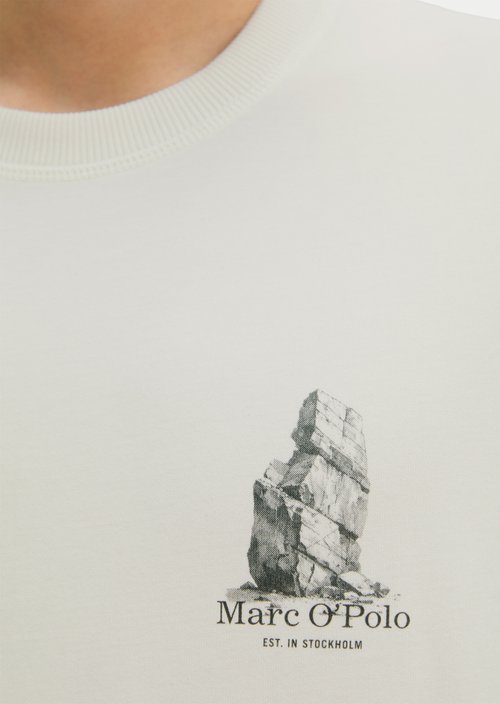 T-shirt regular — Silky White