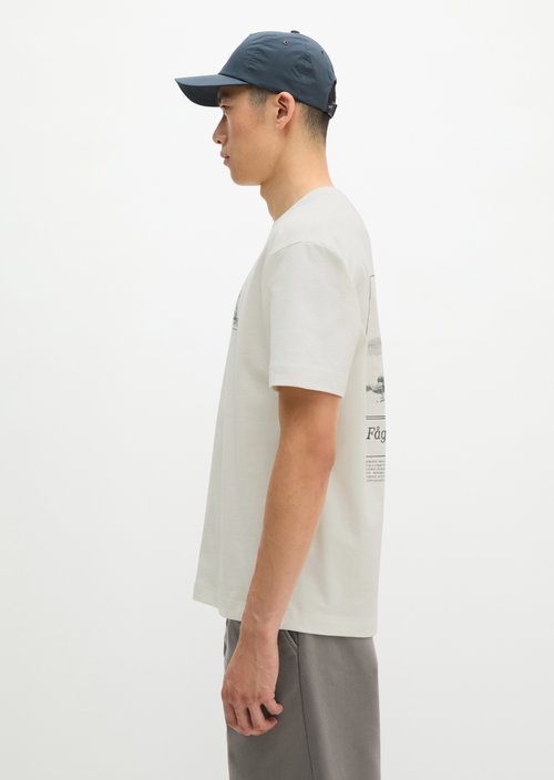 T-shirt regular — Silky White