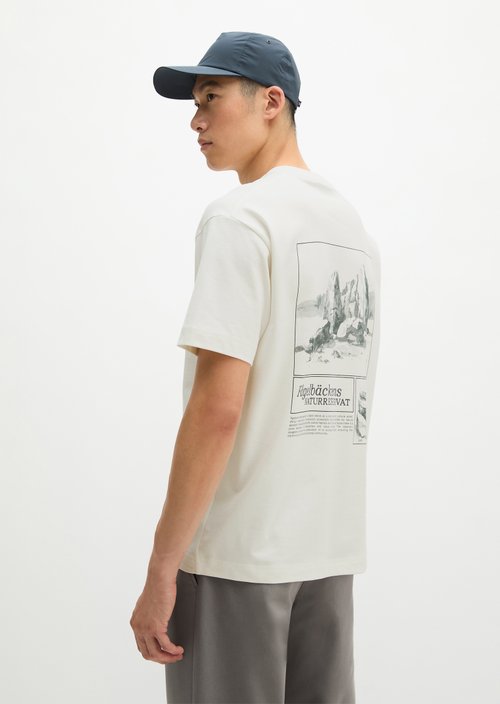 T-shirt regular — Silky White