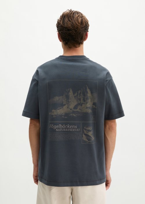 T-shirt regular — Peppercorn Grey