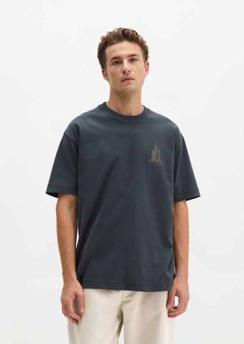 T-shirt regular — Peppercorn Grey