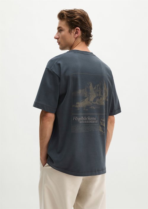 T-shirt regular — Peppercorn Grey