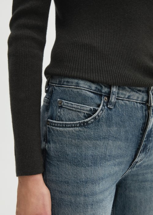 Fjona Flared Jeans — Medium Grey