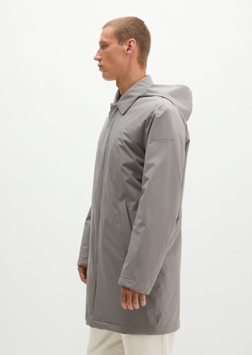 Short Coat MOP x Function — Graphite Dust