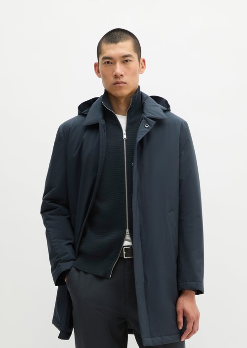Short Coat MOP x Function — Peppercorn Grey