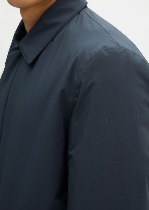 Short Coat MOP x Function — Peppercorn Grey