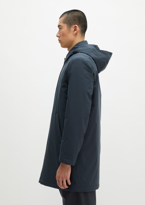 Short Coat MOP x Function — Peppercorn Grey