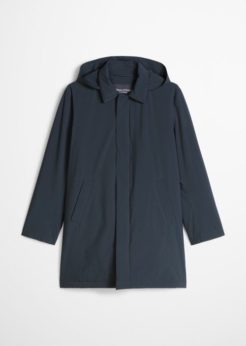 Short Coat MOP x Function — Peppercorn Grey