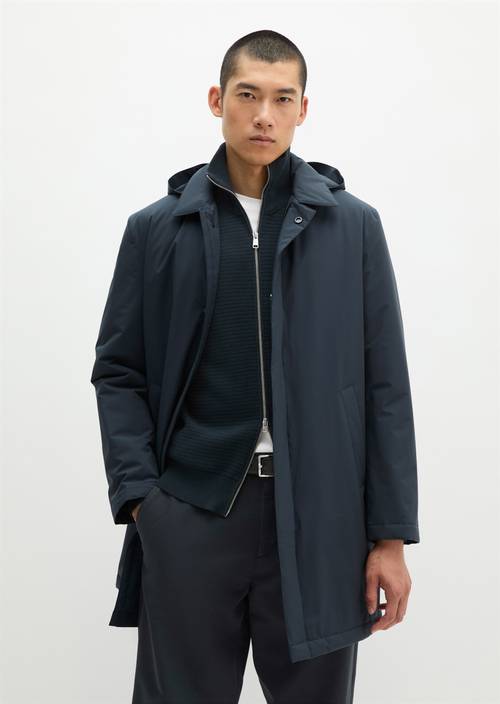 Veste courte MOP x Function Peppercorn Grey en vue de face