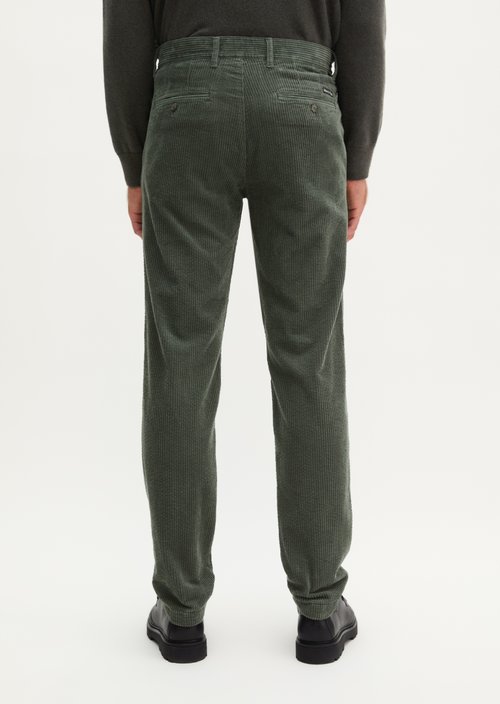 Osby Pleated Tapered Corduroy Pants — Skipping Stone