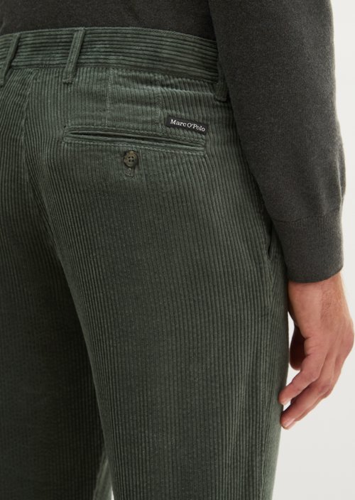 Osby Pleated Tapered Corduroy Pants — Skipping Stone