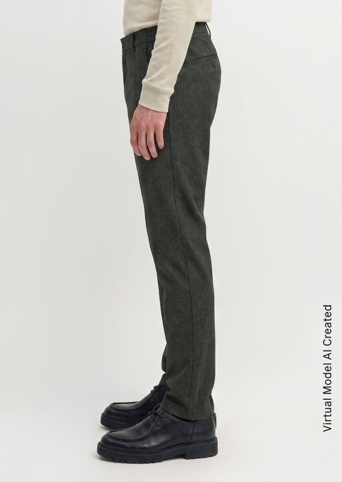 Chino Model Stig, Jogger-Style — Black