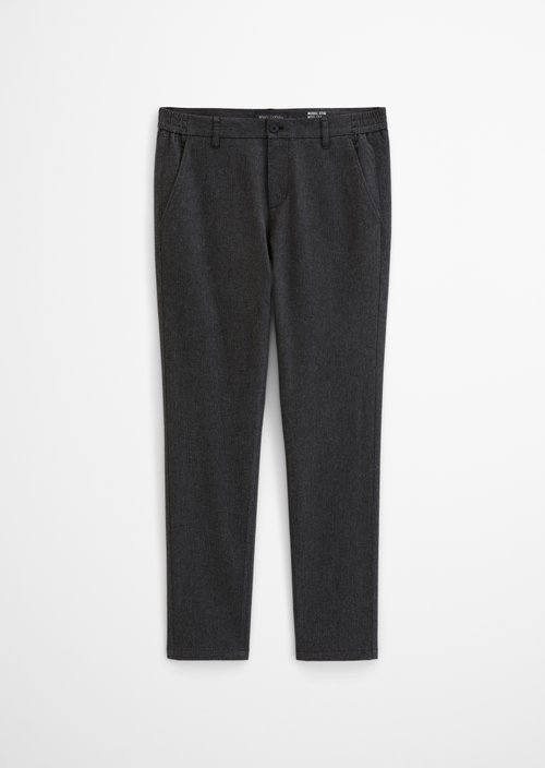 Chino Model Stig, Jogger-Style — Black