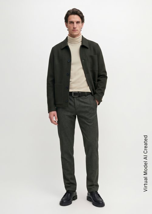 Chino Model Stig, Jogger-Style — Black