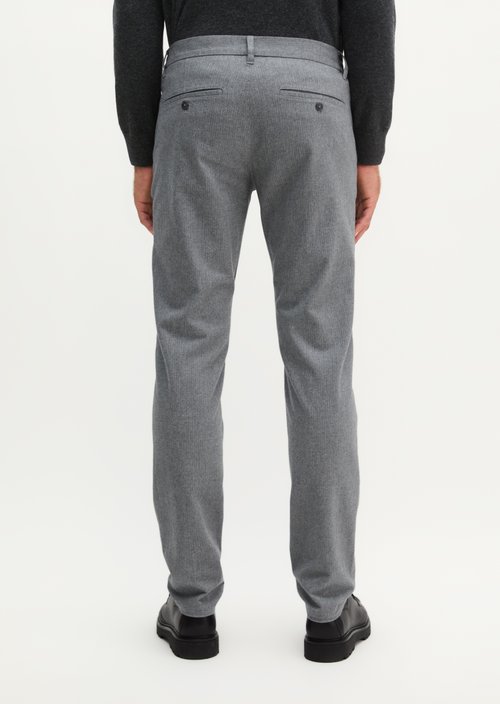 Chino Model Stig, Jogger-Style — Medium Grey