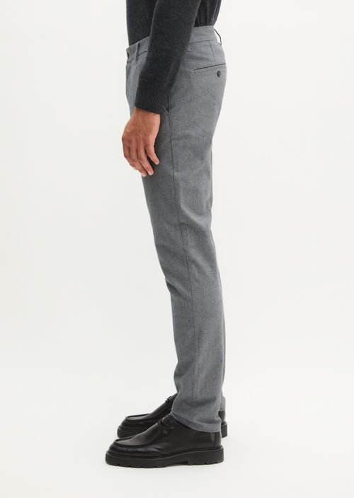 Chino Model Stig, Jogger-Style — Medium Grey