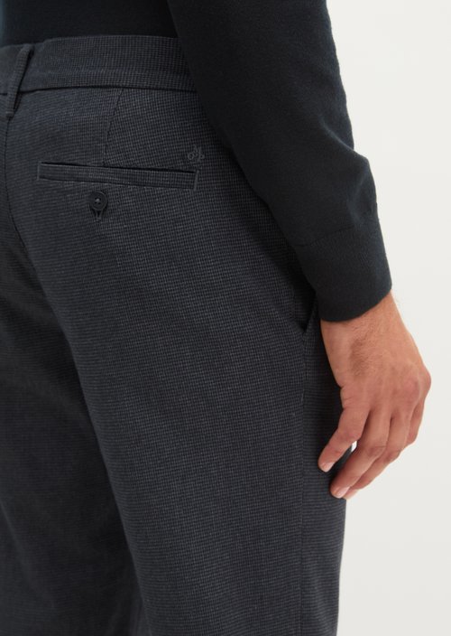 Chino Model Stig Jogger-Style — Black