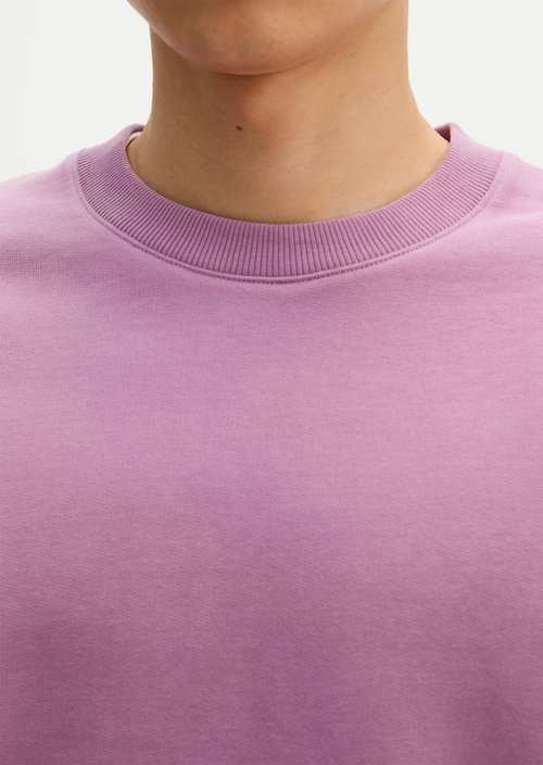 Relaxed sweatshirt — Light Mauve