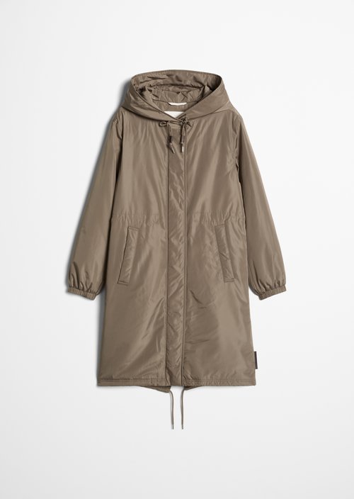 Technical Parka (Regular Fit) — Stone Taupe