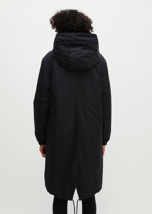 Technical Parka (Regular Fit) — Deep Night Blue