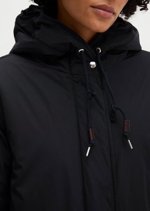 Technical Parka (Regular Fit) — Deep Night Blue