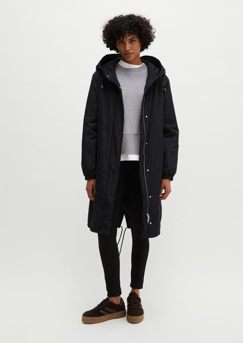 Technical Parka (Regular Fit) — Deep Night Blue