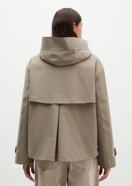 MOP x Function 3-Layer Rain Jacket — Stone Taupe