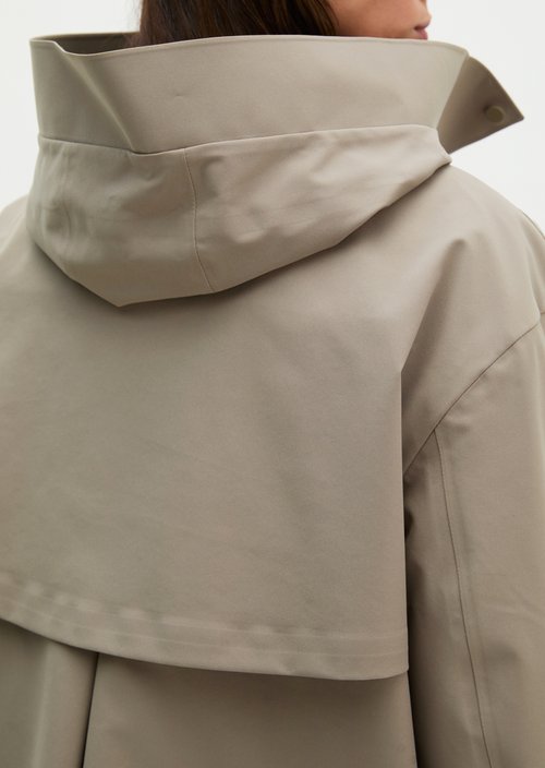 MOP x Function 3-Layer Rain Jacket — Stone Taupe