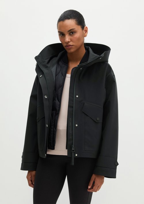 MOP x Function 3-Layer Rain Jacket — Deep Night Blue