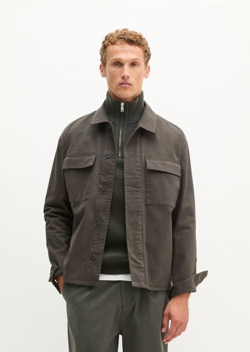 Oversized Overshirt — Wooden Earth