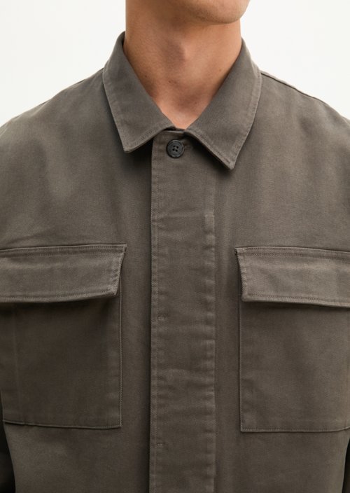 Oversized Overshirt — Wooden Earth