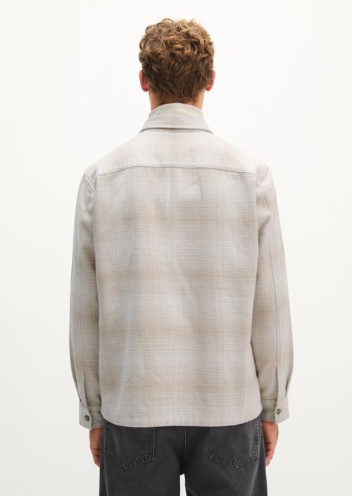 Regular-Fit Overshirt — Medium Beige