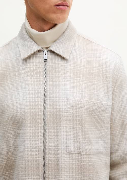 Regular-Fit Overshirt Medium Beige in detail view