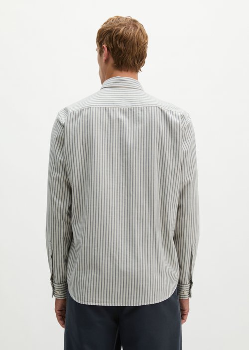 Regular-fit twill shirt — Medium Beige