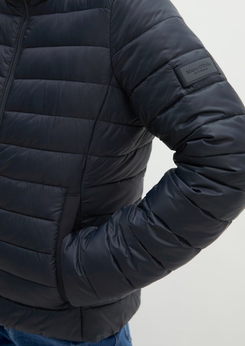 Lightweight quilted jacket fitted — Martime Blue