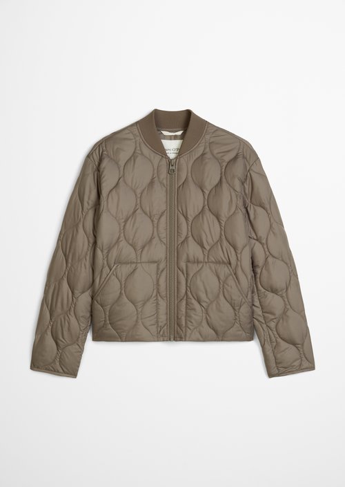 MOP x Function Quilted Jacket — Stone Taupe