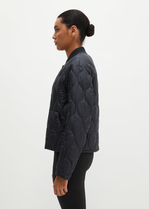 MOP x Function Quilted Jacket — Deep Night Blue
