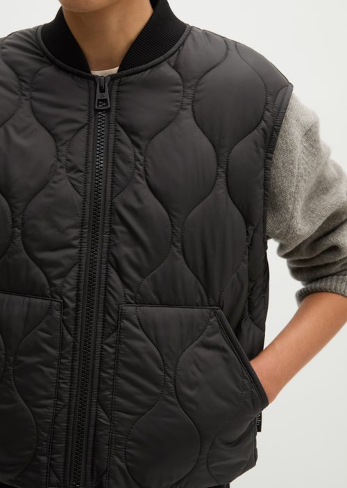 MOP x Function Quilted Vest — Black