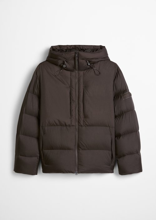 Relaxed-Fit Puffer Down Jacket — Wooden Earth