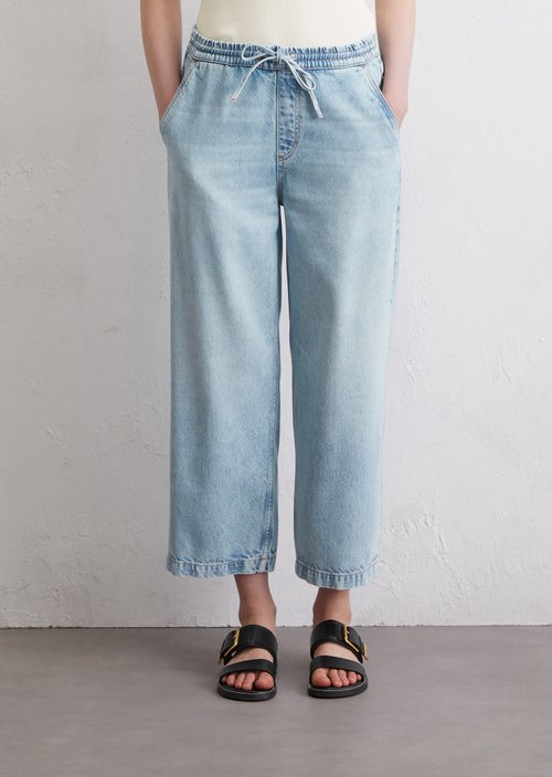 Flowing trousers wide — Bright Blue