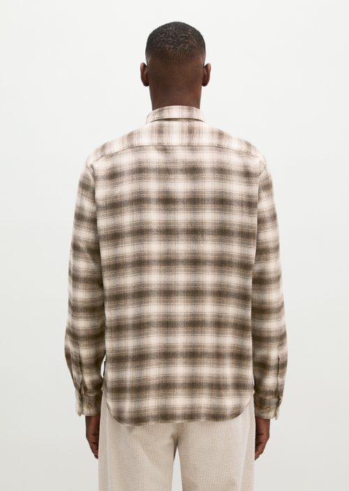 Regular-fit shirt — Dark Brown