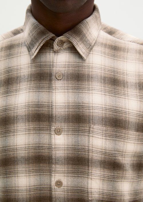 Regular-fit shirt — Dark Brown