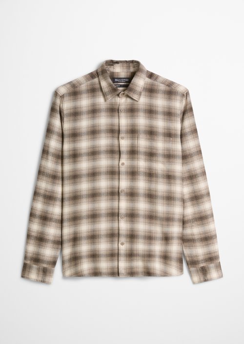 Regular-fit shirt — Dark Brown