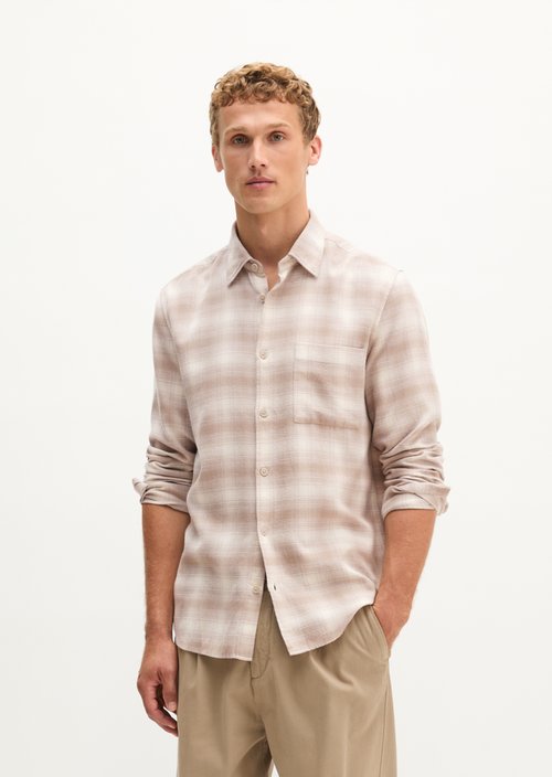 Regular-fit shirt — Dark Beige