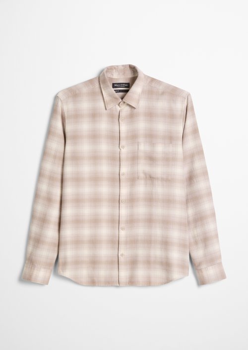 Regular-fit shirt — Dark Beige