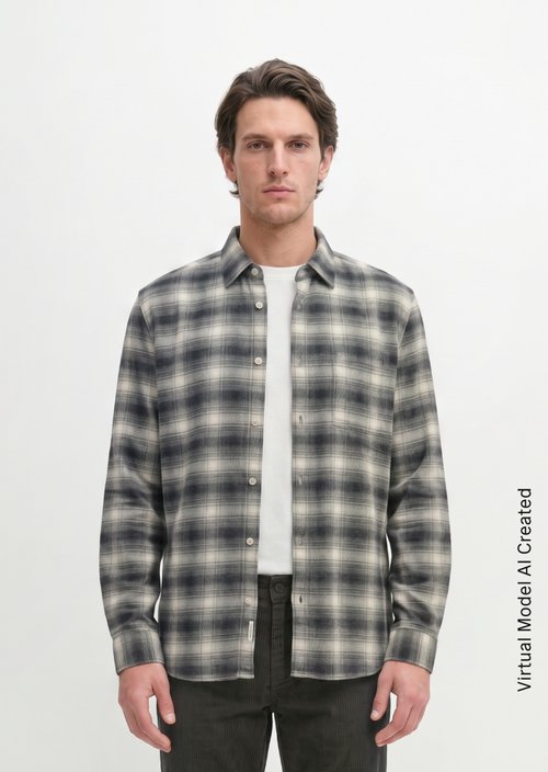 Regular-fit shirt — Dark Green
