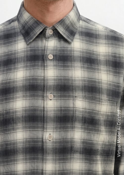 Regular-fit shirt — Dark Green