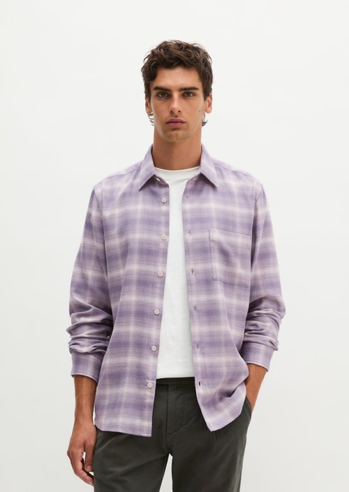 Regular-fit shirt — Dark Purple