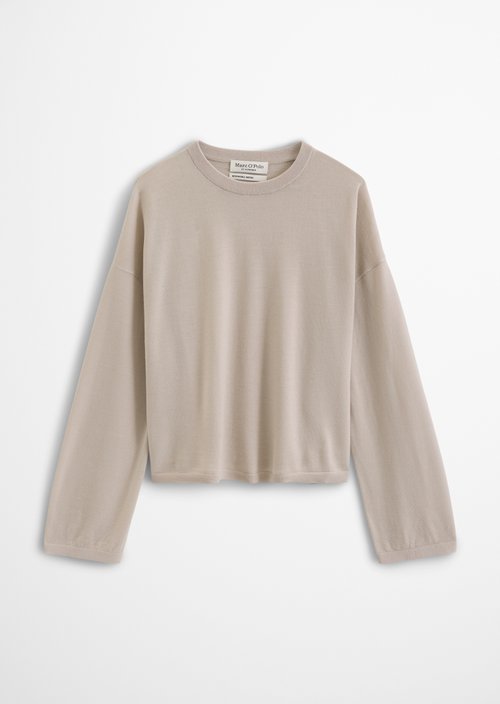 Knitted sweater oversize — Natural