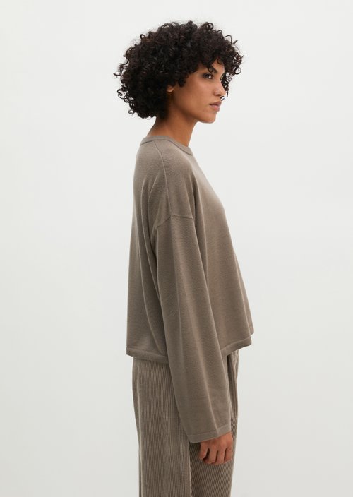 Knitted sweater oversize — Stone Taupe